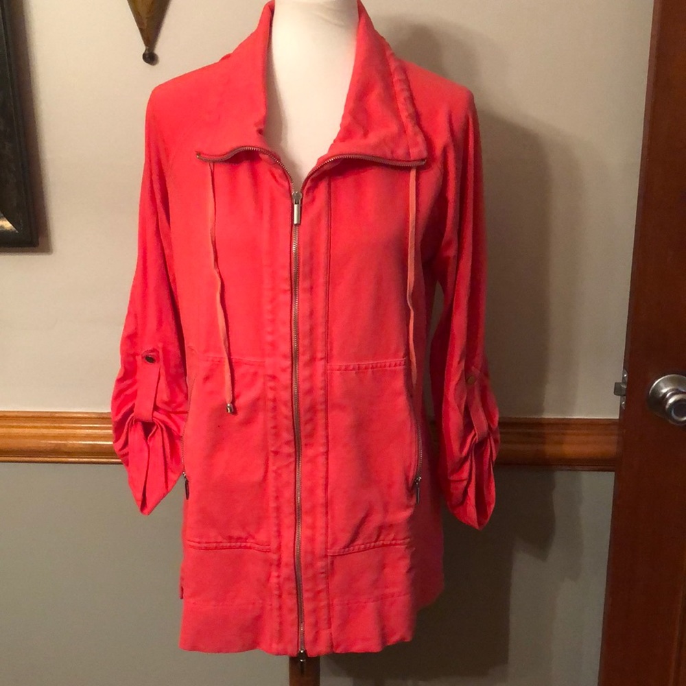 Neiman Marcus Zip Up Jacket